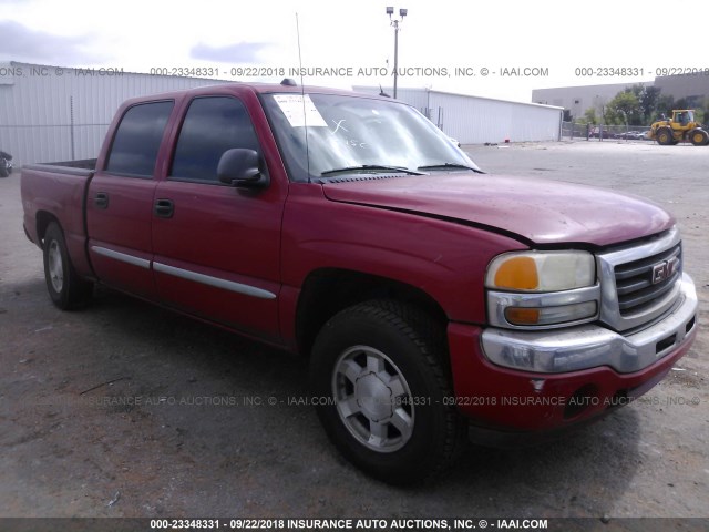 2GTEK13T151352933 - 2005 GMC NEW SIERRA K1500 RED photo 1