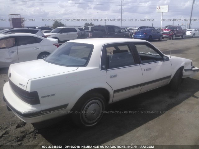 1G4AG54N7N6475650 - 1992 BUICK CENTURY SPECIAL WHITE photo 4