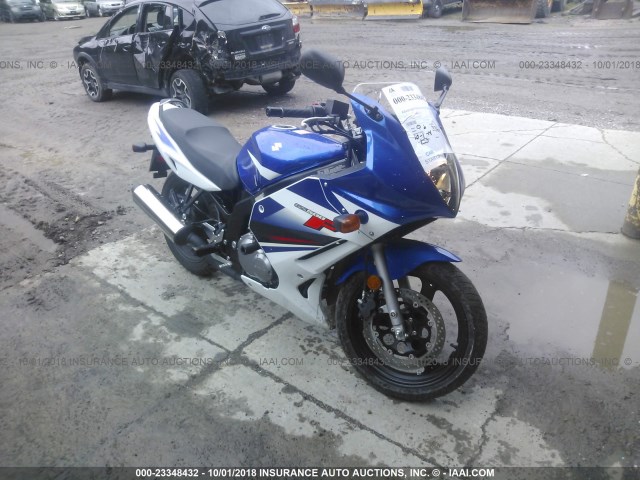 VTTGM51A692100917 - 2009 SUZUKI GS500 BLUE photo 1