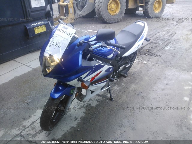 VTTGM51A692100917 - 2009 SUZUKI GS500 BLUE photo 2