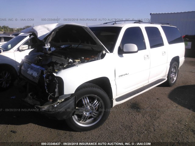 1GKFK66U92J276020 - 2002 GMC DENALI XL K1500 WHITE photo 2