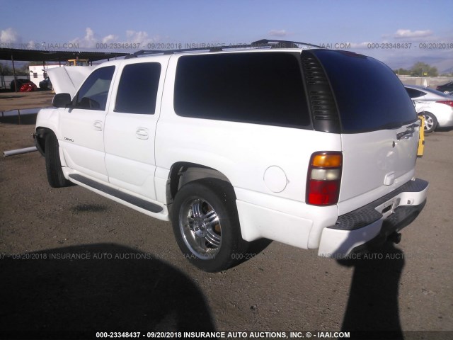 1GKFK66U92J276020 - 2002 GMC DENALI XL K1500 WHITE photo 3