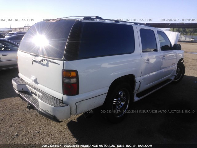 1GKFK66U92J276020 - 2002 GMC DENALI XL K1500 WHITE photo 4