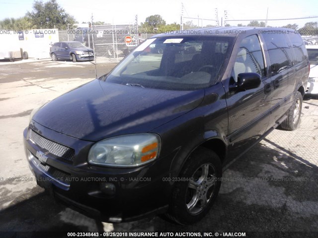 1GNDV23168D145316 - 2008 CHEVROLET UPLANDER LS BROWN photo 2