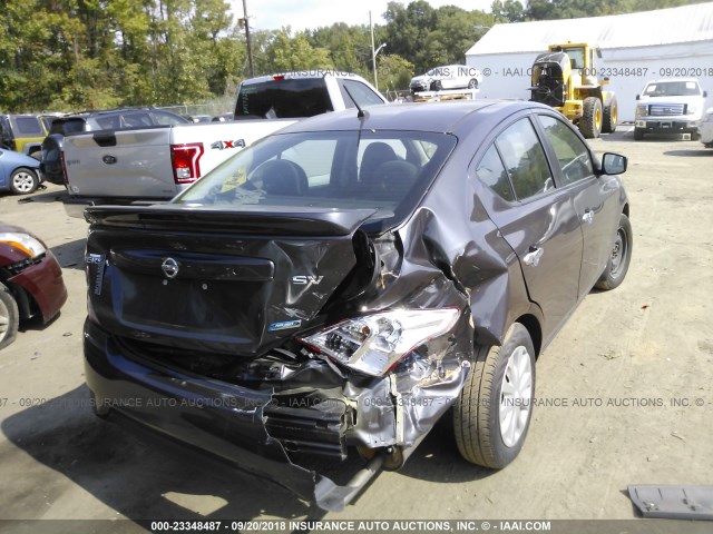 3N1CN7AP3FL905897 - 2015 NISSAN VERSA S/S PLUS/SV/SL GRAY photo 4