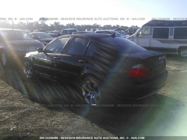 WBAEU33442PF64805 - 2002 BMW 325 XI BLACK photo 3