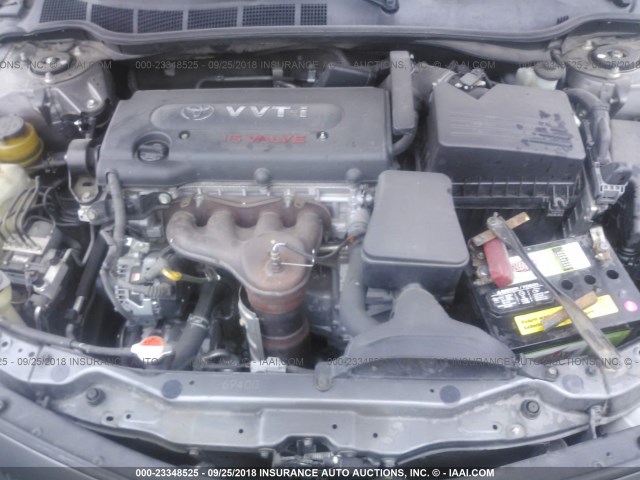 4T4BE46K19R070270 - 2009 TOYOTA CAMRY SE/LE/XLE 灰色 照片 10