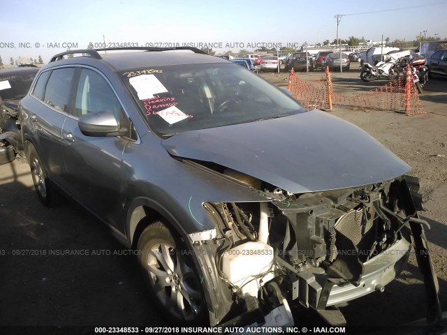 JM3TB2BV8D0406777 - 2013 MAZDA CX-9 SPORT GRAY photo 1