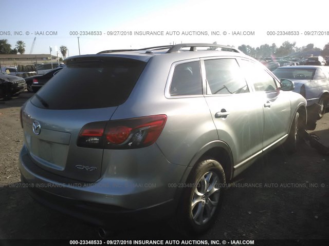 JM3TB2BV8D0406777 - 2013 MAZDA CX-9 SPORT GRAY photo 4