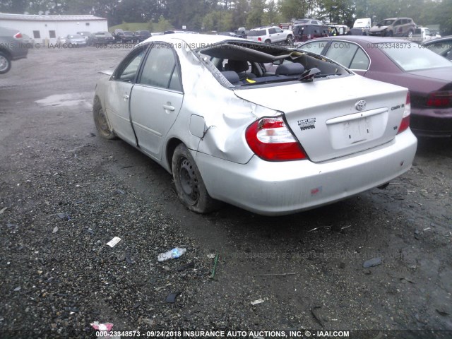4T1BF30K53U551091 - 2003 TOYOTA CAMRY LE/XLE/SE Күміс фото 3