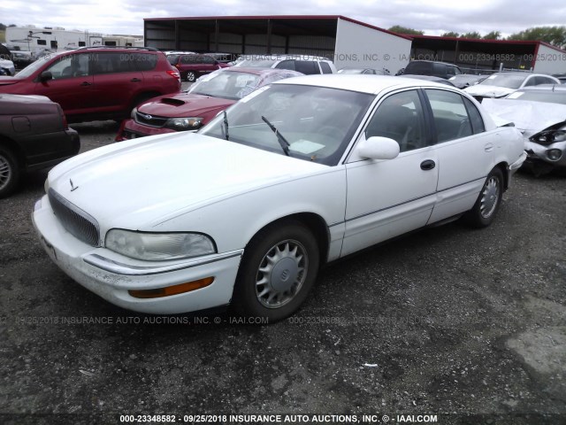 1G4CW52K4V4655393 - 1997 BUICK PARK AVENUE  WHITE photo 2