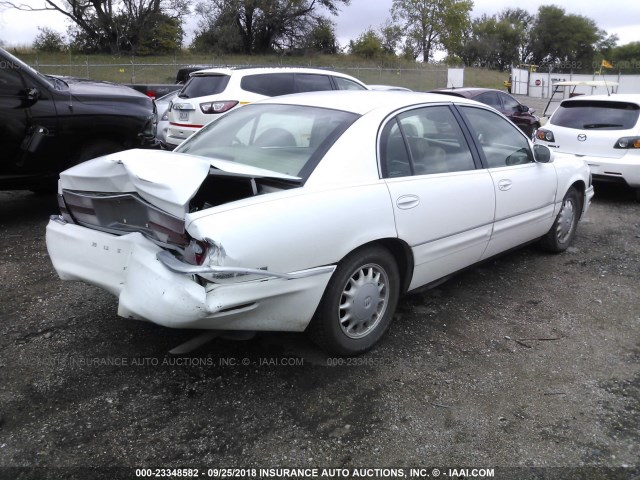 1G4CW52K4V4655393 - 1997 BUICK PARK AVENUE  WHITE photo 4