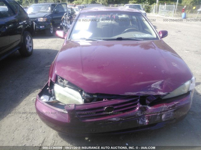4T1BG22K0VU163452 - 1997 TOYOTA CAMRY CE/LE/XLE 栗色 照片 6