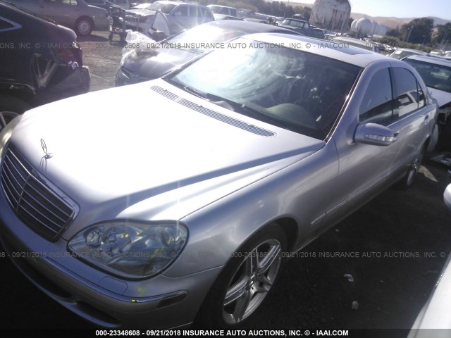 WDBNG70J04A413926 - 2004 MERCEDES-BENZ S 430 SILVER photo 2