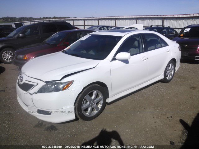 4T1BK46K99U594205 - 2009 TOYOTA CAMRY SE/LE/XLE თეთრი ფოტო 2