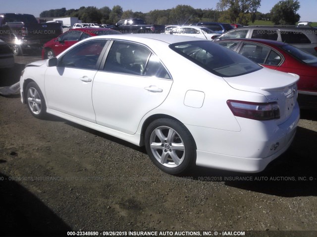 4T1BK46K99U594205 - 2009 TOYOTA CAMRY SE/LE/XLE თეთრი ფოტო 3