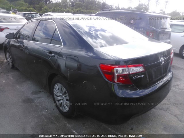 4T4BF1FK7CR263574 - 2012 TOYOTA CAMRY SE/LE/XLE 黑色 照片 3