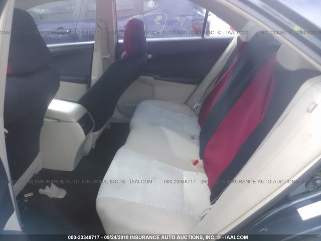 4T4BF1FK7CR263574 - 2012 TOYOTA CAMRY SE/LE/XLE 黑色 照片 8