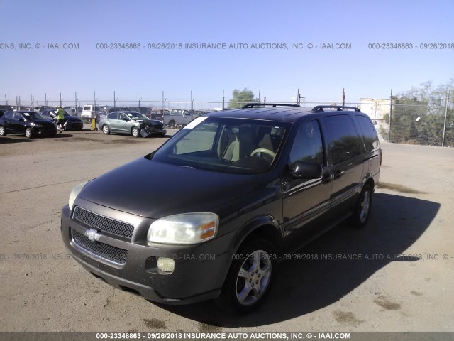 1GNDV23168D190790 - 2008 CHEVROLET UPLANDER LS BROWN photo 2