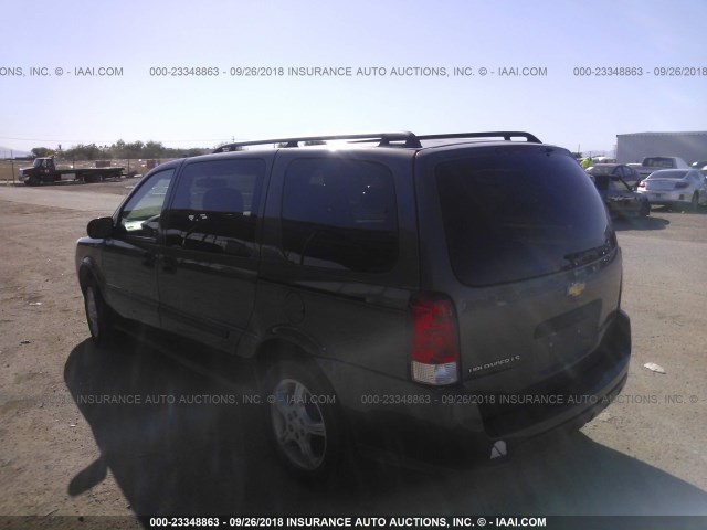 1GNDV23168D190790 - 2008 CHEVROLET UPLANDER LS BROWN photo 3