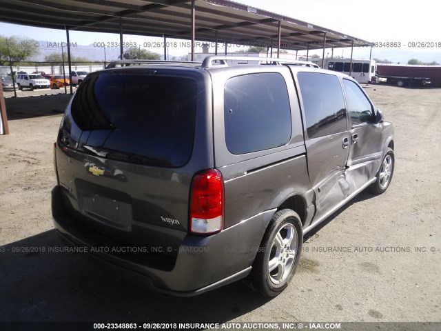 1GNDV23168D190790 - 2008 CHEVROLET UPLANDER LS BROWN photo 4