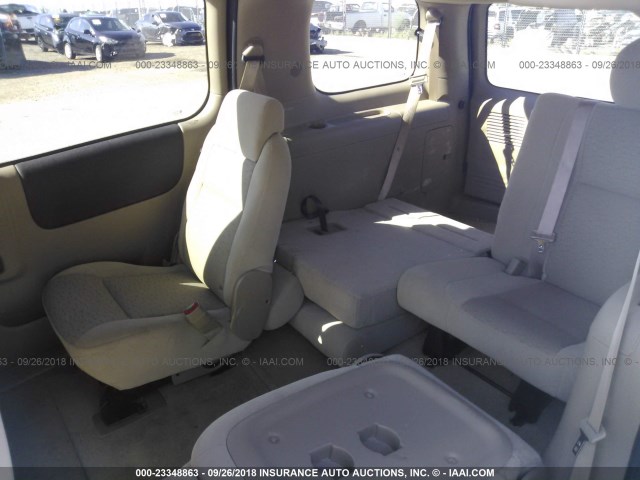 1GNDV23168D190790 - 2008 CHEVROLET UPLANDER LS BROWN photo 8