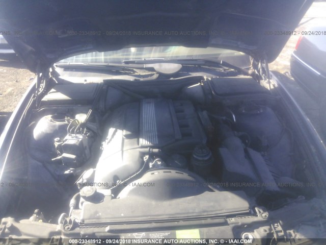 WBADT43401GF55215 - 2001 BMW 525 I AUTOMATIC BLUE photo 10