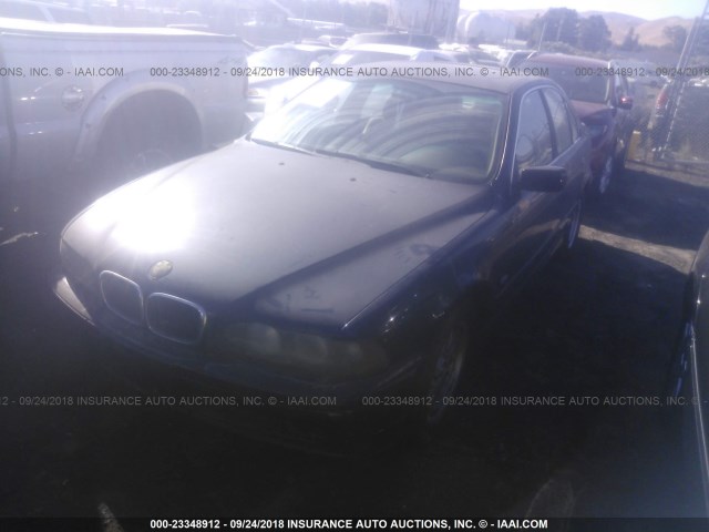 WBADT43401GF55215 - 2001 BMW 525 I AUTOMATIC BLUE photo 2