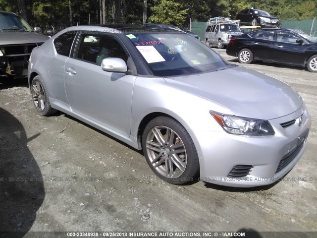 JTKJF5C71C3028958 - 2012 TOYOTA SCION TC 银色 照片 1
