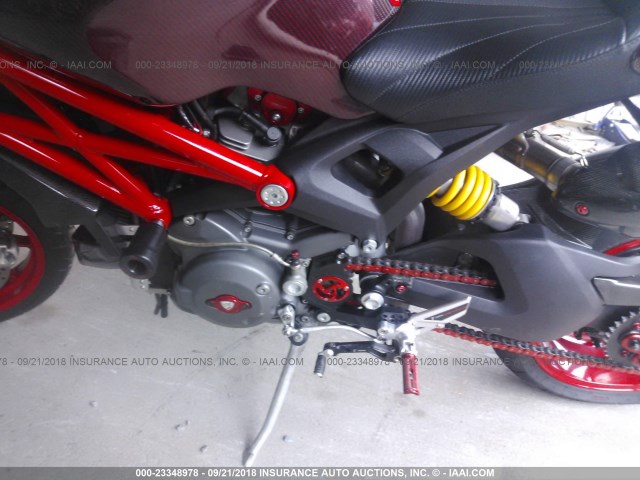 ZDM1RACP29B018451 - 2009 DUCATI MONSTER 1100/BASE/S RED photo 9