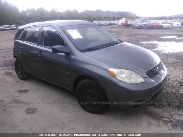 2T1KR32E44C254833 - 2004 TOYOTA COROLLA MATRIX XR GRAY photo 1