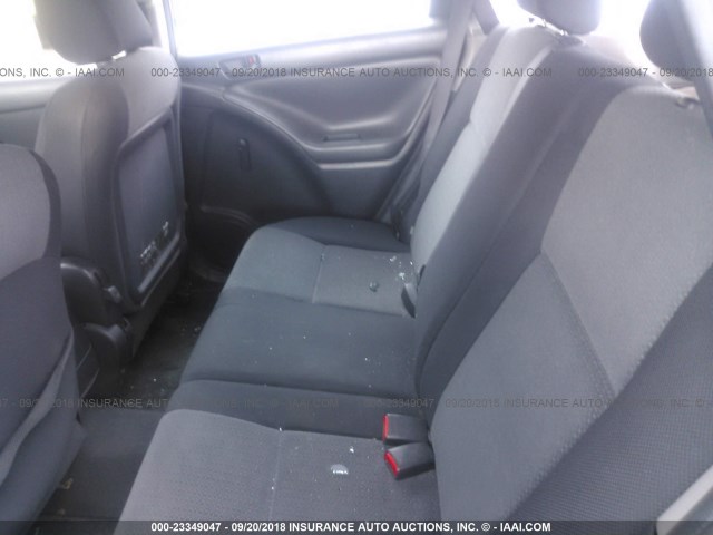 2T1KR32E44C254833 - 2004 TOYOTA COROLLA MATRIX XR GRAY photo 8