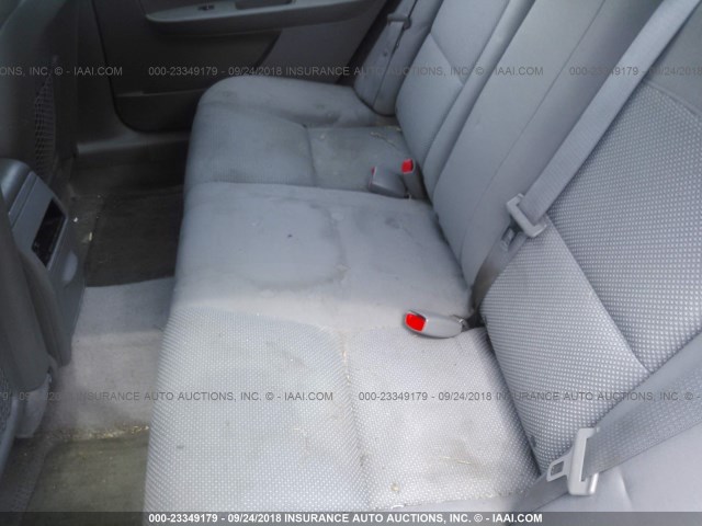 1G1ZA5E06CF386606 - 2012 CHEVROLET MALIBU LS ვერცხლისფერი ფოტო 8