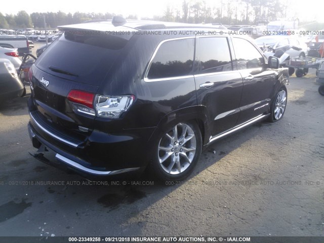 1C4RJEJG4FC614831 - 2015 JEEP GRAND CHEROKEE SUMMIT Qara foto 4