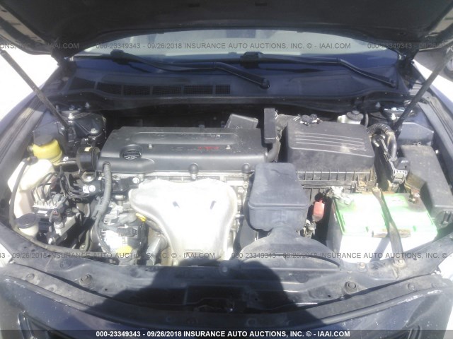 4T1BE46KX9U323290 - 2009 TOYOTA CAMRY SE/LE/XLE შავი ფოტო 10