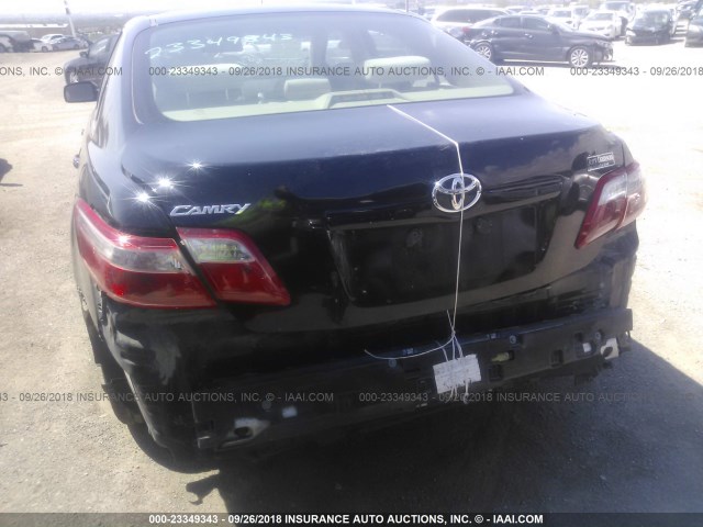 4T1BE46KX9U323290 - 2009 TOYOTA CAMRY SE/LE/XLE შავი ფოტო 6