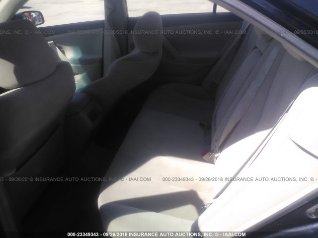 4T1BE46KX9U323290 - 2009 TOYOTA CAMRY SE/LE/XLE შავი ფოტო 8