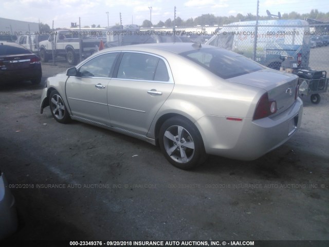 1G1ZC5E06CF138771 - 2012 CHEVROLET MALIBU 1LT TAN photo 3