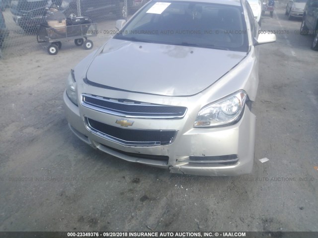 1G1ZC5E06CF138771 - 2012 CHEVROLET MALIBU 1LT TAN photo 6