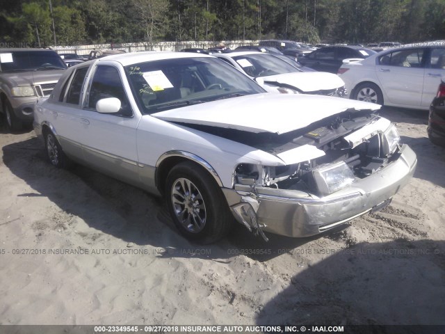 2MEFM74W15X605285 - 2005 MERCURY GRAND MARQUIS GS WHITE photo 1