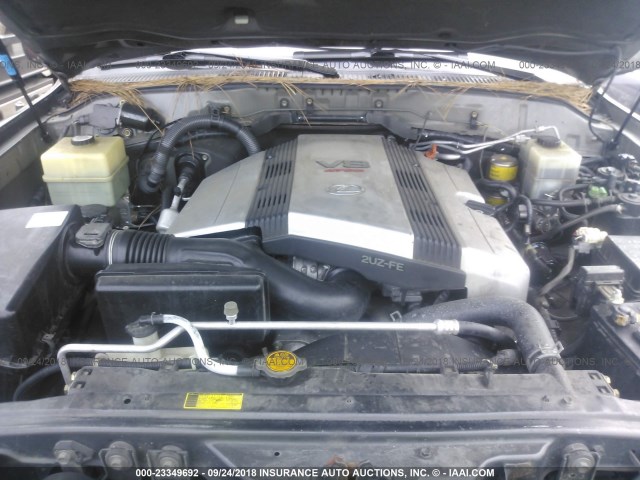 JT6HT00W5X0065930 - 1999 LEXUS LX 470 GRAY photo 10