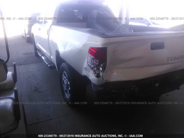 5TFRM5F13FX083139 - 2015 TOYOTA TUNDRA DOUBLE CAB SR/SR5 WHITE photo 6
