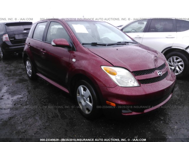 JTKKT624060169956 - 2006 TOYOTA SCION XA MAROON photo 1