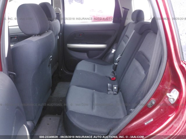 JTKKT624060169956 - 2006 TOYOTA SCION XA MAROON photo 8