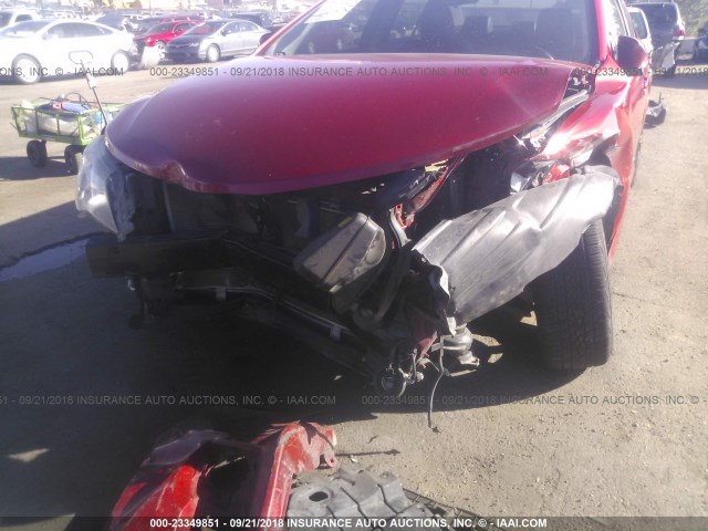 4T1BF1FK8CU503693 - 2012 TOYOTA CAMRY SE/LE/XLE 红色 照片 6