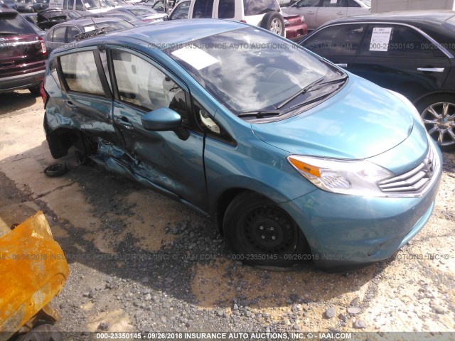 3N1CE2CPXGL369628 - 2016 NISSAN VERSA NOTE S/S PLUS/SV/SL/SR Light Blue photo 1