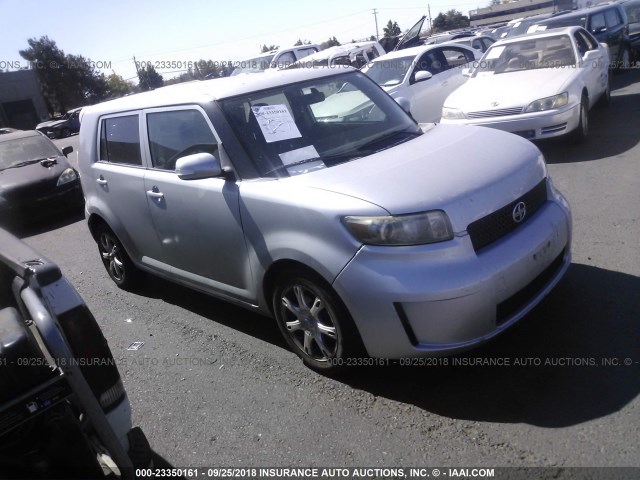 JTLKE50E981006540 - 2008 TOYOTA SCION XB Plata foto 1