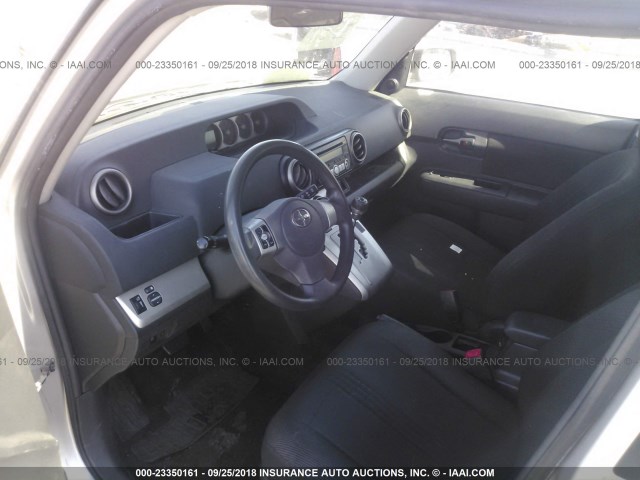 JTLKE50E981006540 - 2008 TOYOTA SCION XB Plata foto 5