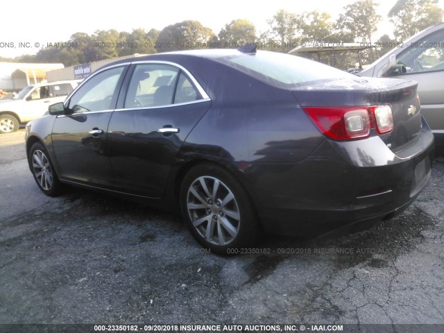 1G11F5SL2FF175226 - 2015 CHEVROLET MALIBU LTZ 黑色 照片 3