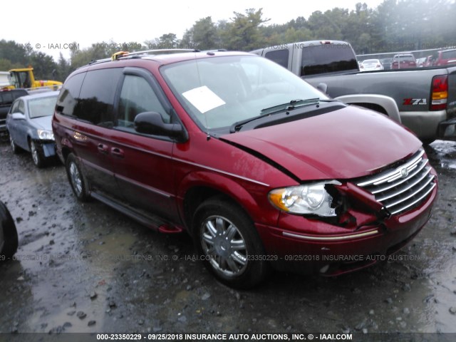 2A4GP64L67R125788 - 2007 CHRYSLER TOWN & COUNTRY LIMITED RED photo 1